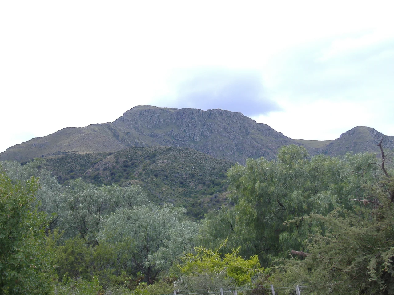 Cerro Uritorco, a small mountain near Capilla del Monte, Córdoba, Argentina, famed as a site of alleged UFO sightings.