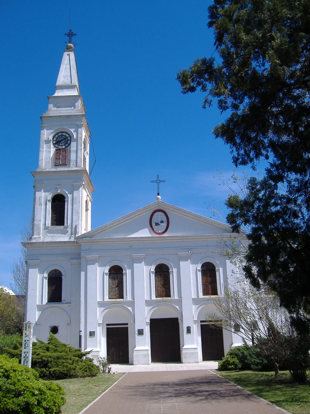San Carlos Convent, San Lorenzo, Santa Fe, Argentina. This Franciscan convent was used to treat the wounded after the Battle of San Lorenzo (1813), the first in the Argentine War of Independence.