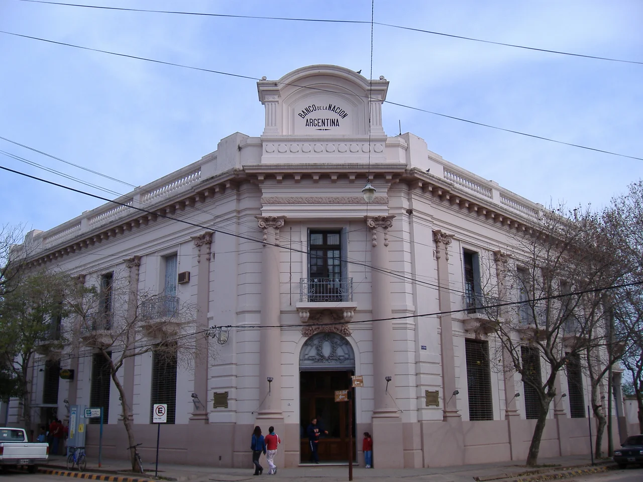 Branch of the Banco de la Nación Argentina in Colón, Entre Ríos, Argentina.