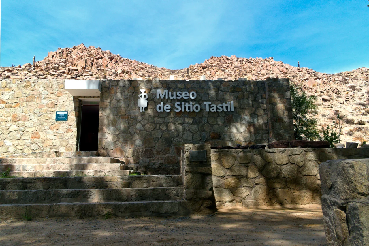 Fachada del Museo de Sitio Tastil en Santa Rosa de Tastil (Salta - Argentina)