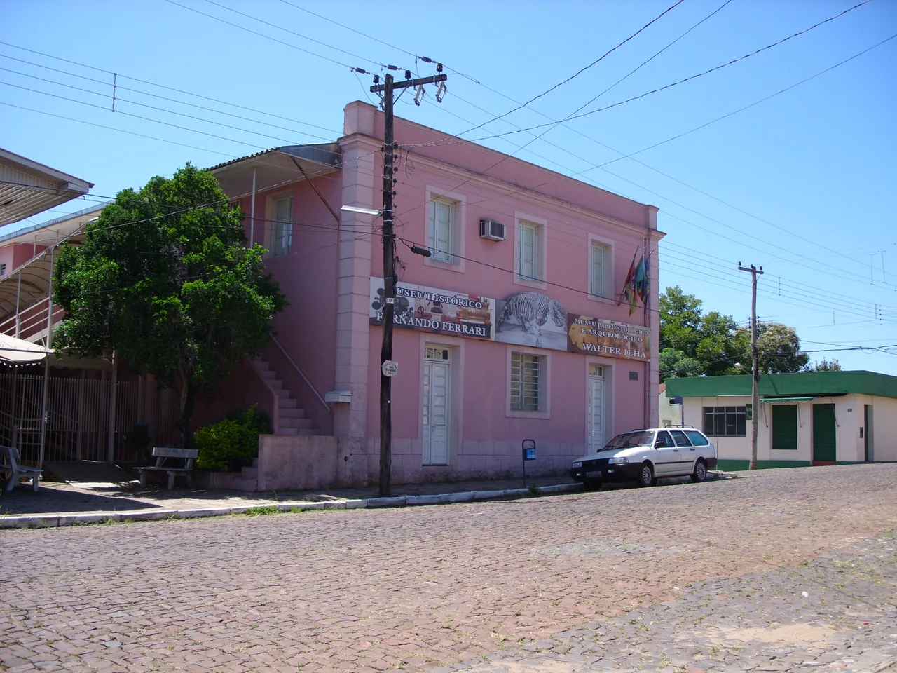 Museu Paleontológico e Arqueológico Walter Ilha localizado em São Pedro do Sul, Rio Grande do Sul, Brasil.