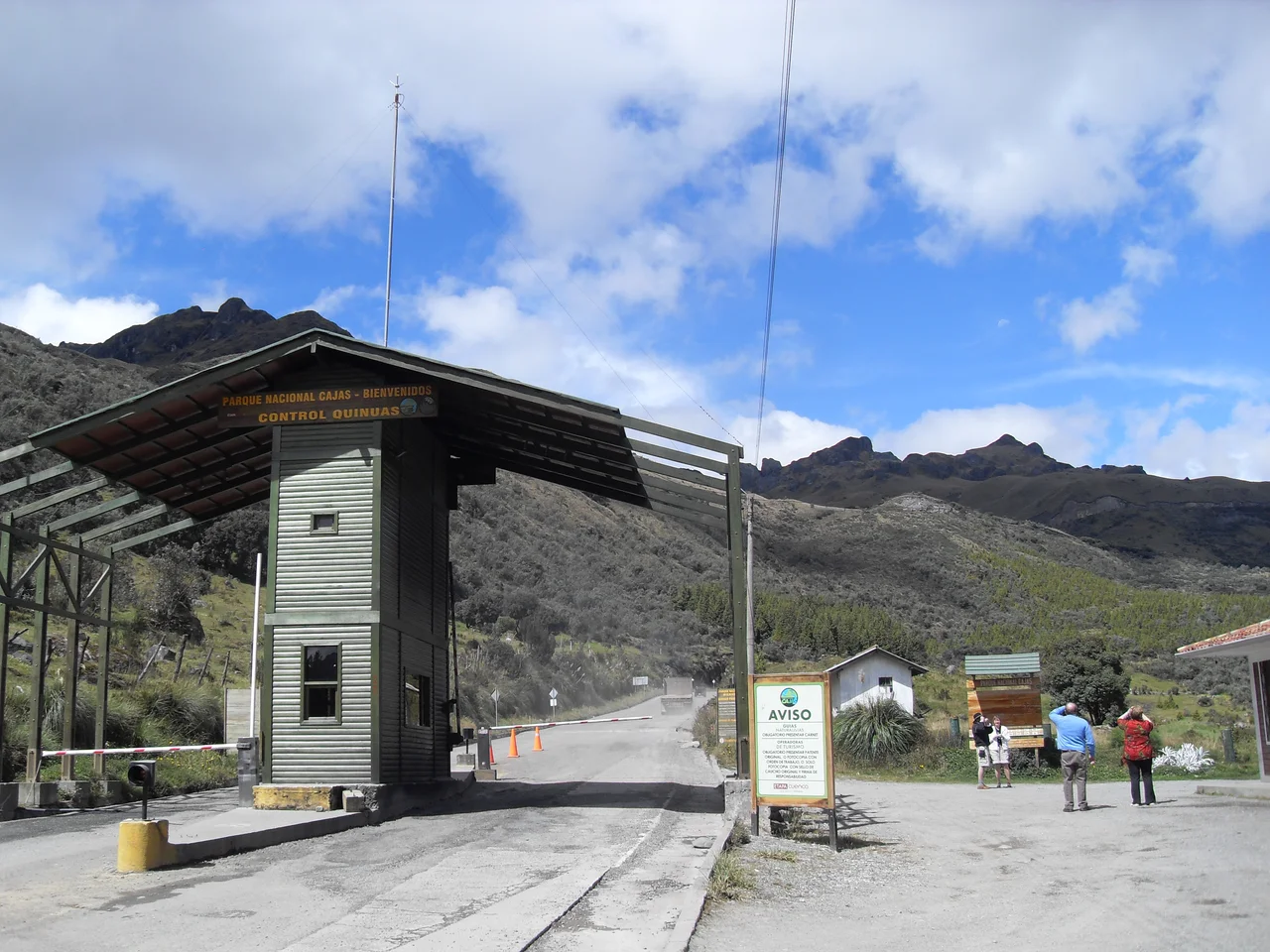 Eastern Entry to Cajas National Park