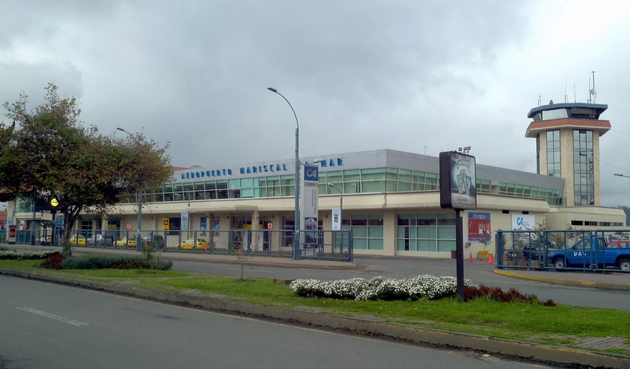 Mariscal Lamar Airport lacated in Cuenca, Ecuador.