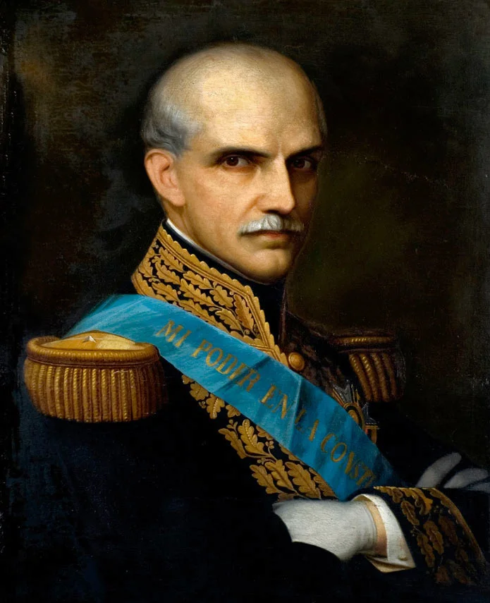 Picture of the former ecuadorian president Gabriel garcía Moreno.
