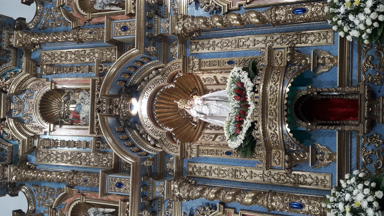 The Altar of the Holy Virgin of the Cloud