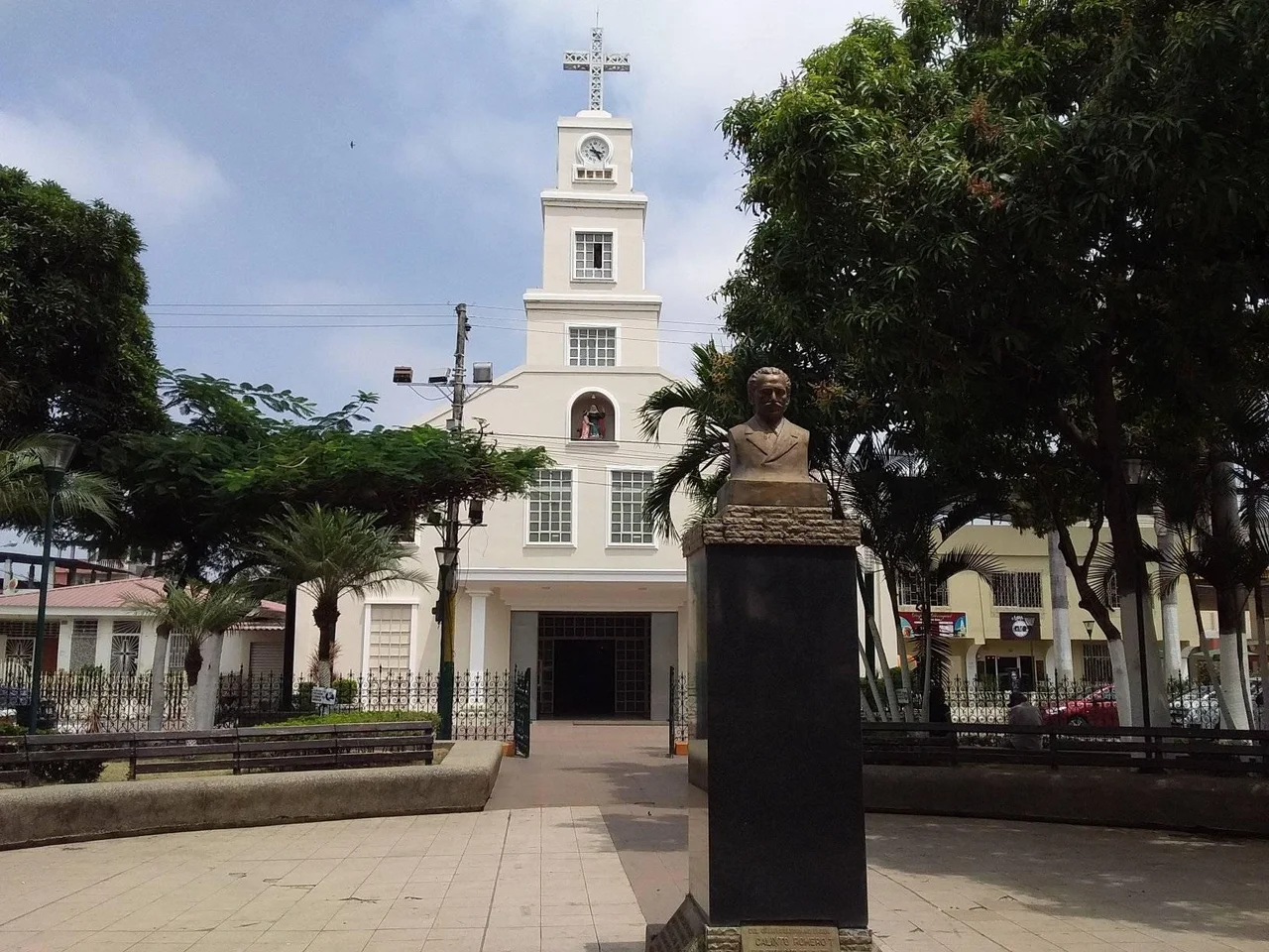 Iglesia de Santa Ana, Samborondón, Ecuador.