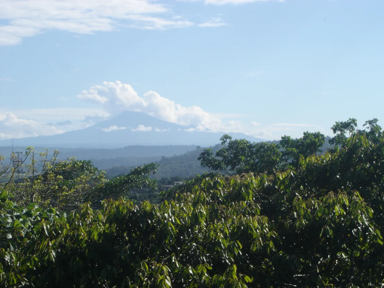 Volcan Sumaco, Ecuador, viewed from Tena