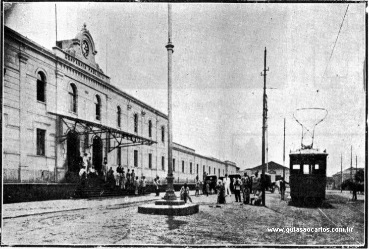 Estação da Cia. Paulista em São Carlos