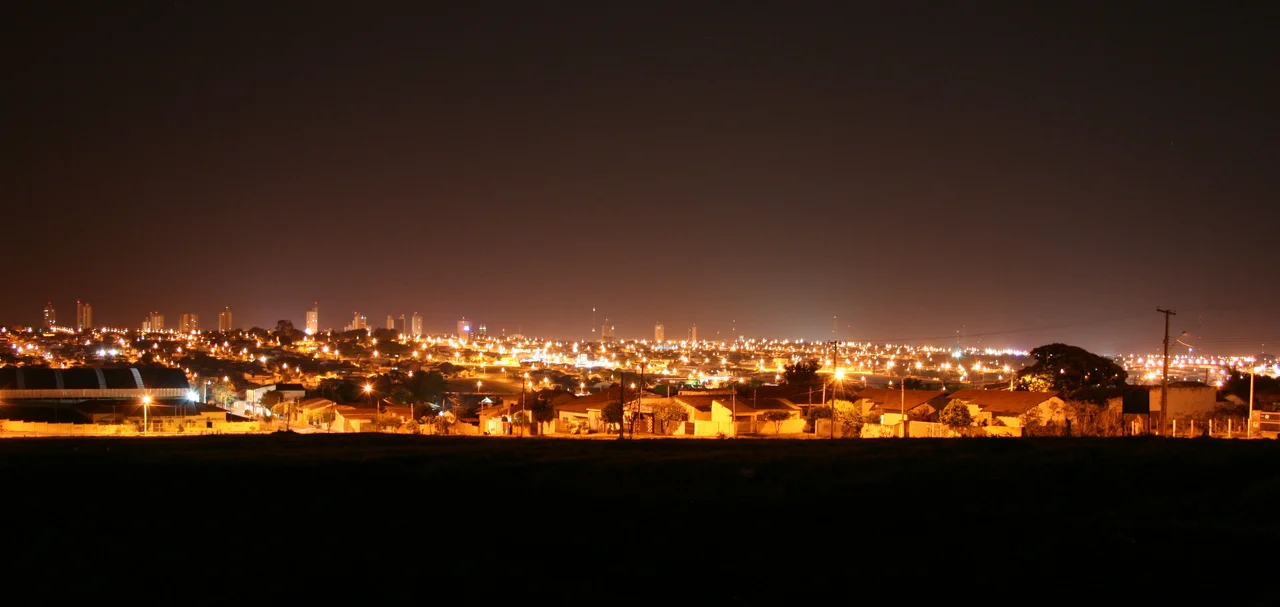 Votuporanga at night