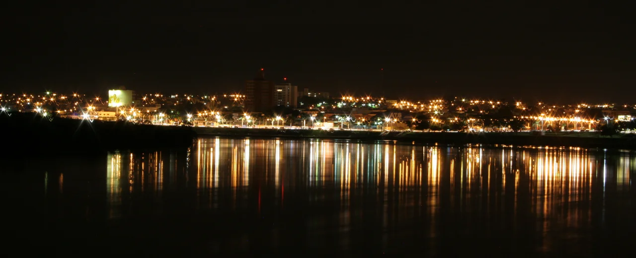 View from Itumbiara's Beira Rio