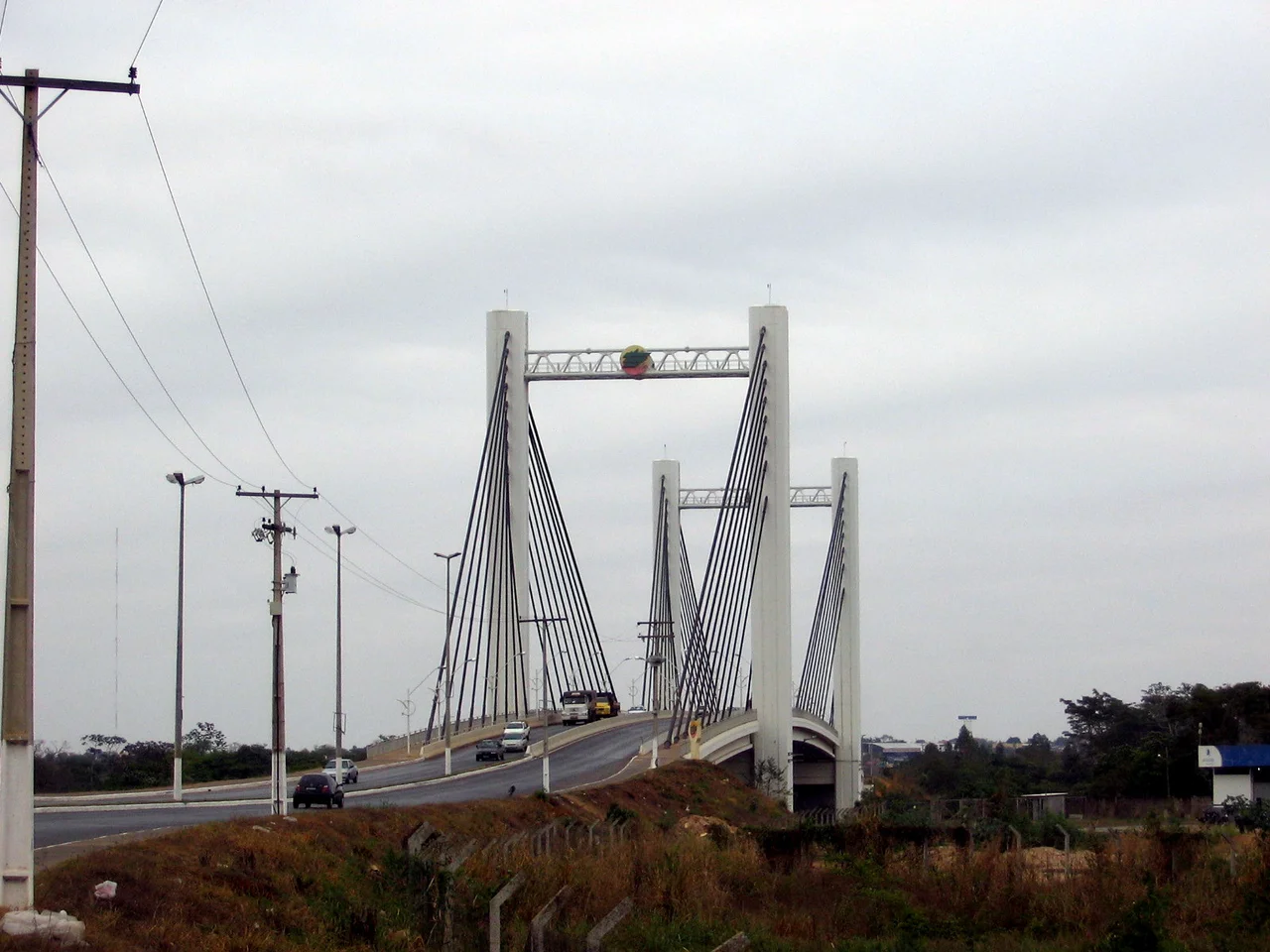 Sérgio Motta Bridge, in Cuiabá, Mato Grosso, Brazil