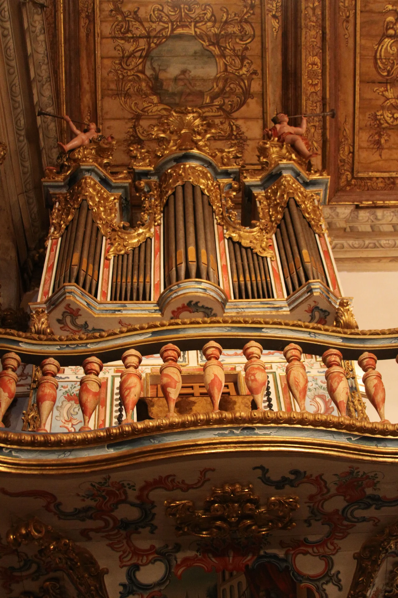 Órgão português de 1788 da Igreja Matriz de Santo Antônio em Tiradentes