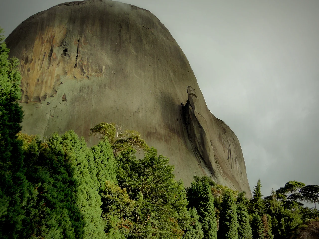 Pedra Azul em Fevereiro de 2010.
