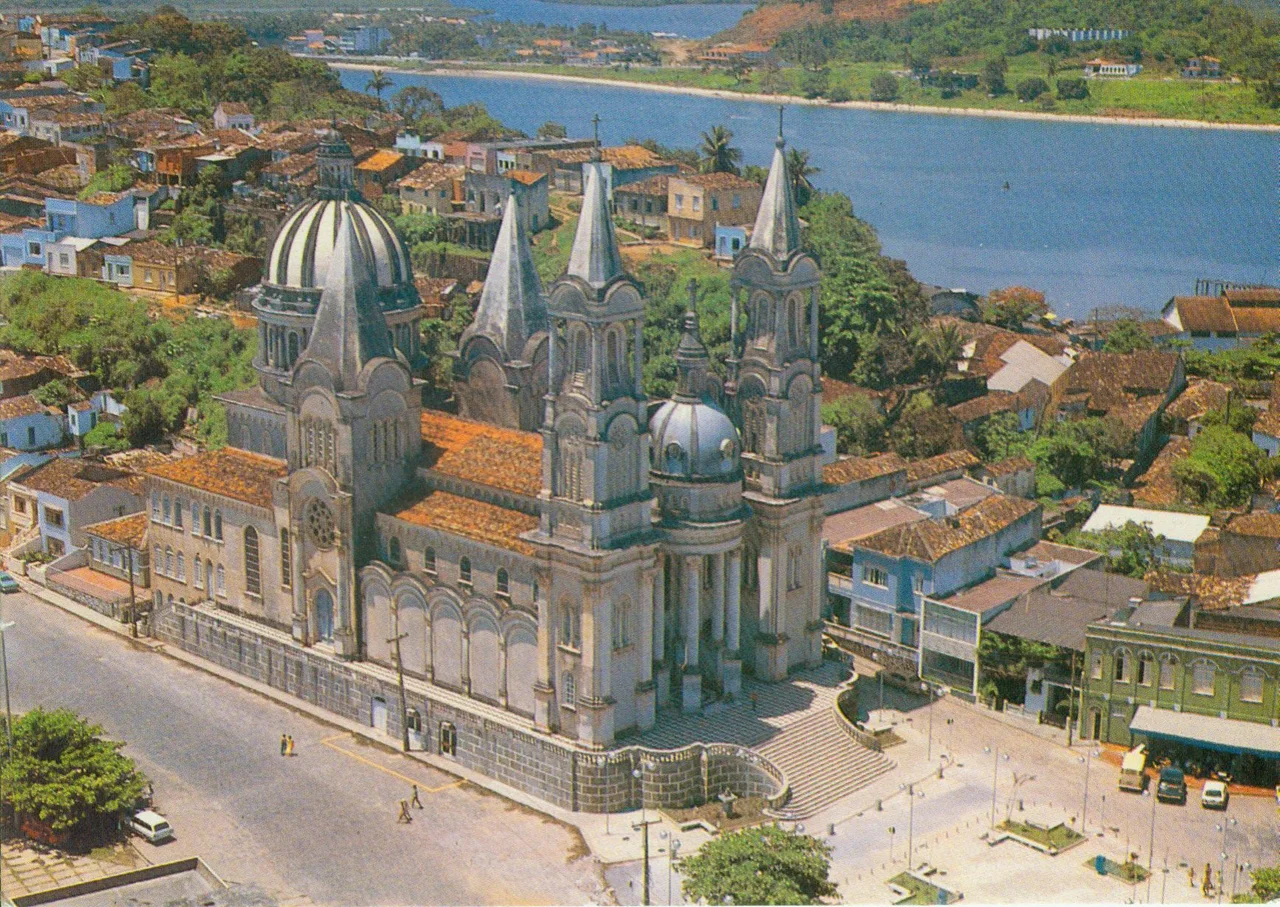 Catedral de São Sebastião e arredores, Ilhéus, Bahia Brasil