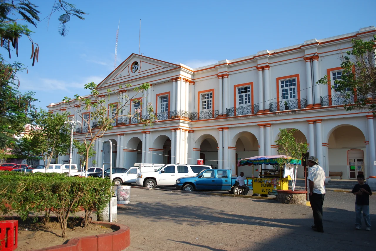 Municipal Palace of Santo Domingo Tehuantepec, Oaxaca, Mexico