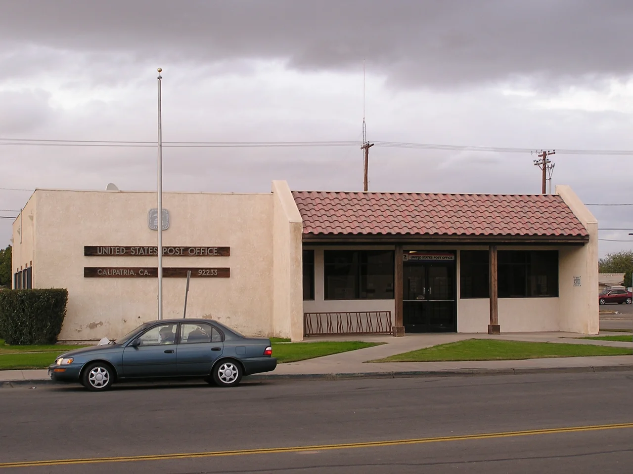 Post Office in the city of Calipatria — in Imperial County, California.