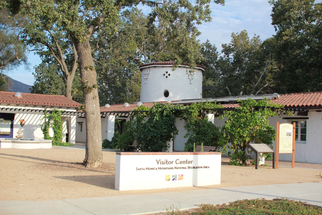 The Anthony C. Bielson Interagency Visitor Center, which represents the National Park Service, California State Parks, Santa Monica Mountain Conservancy, and the Mountains Recreation &amp; Conservation Authority.
