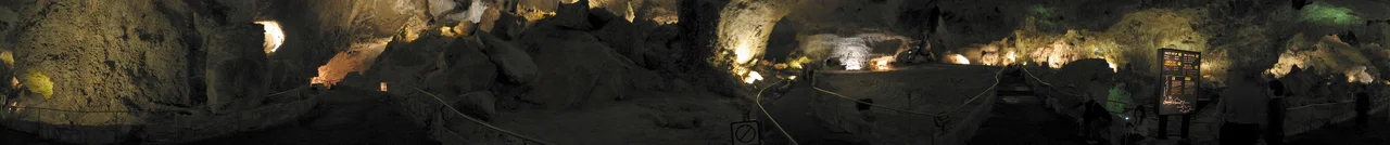 Carlsbad Caverns panoramic image