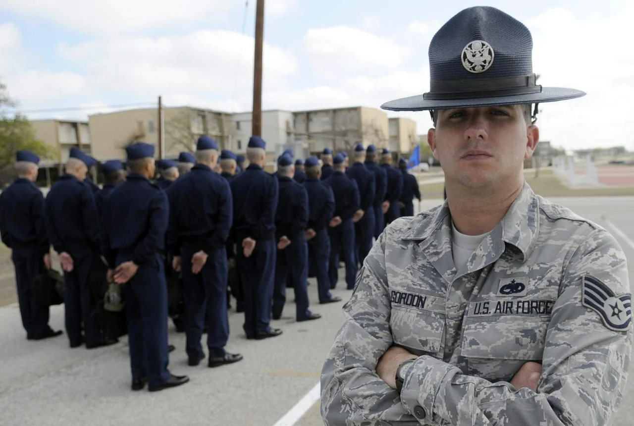 Staff Sergeant Christopher Gordon is a military training instructor at Lackland Air Force Base in San Antonio, Texas. He and his colleagues are the face of the Air Force for hundreds of trainees throughout the year and they mold new recruits through a recently overhauled and expanded Air Force Basic Military Training that focuses on a 'warrior first' philosophy.