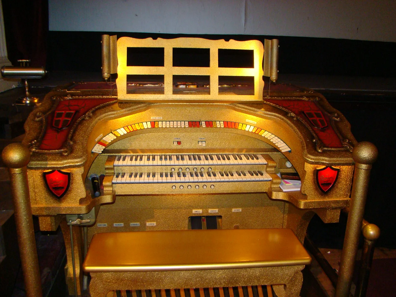 Barton Theatre Organ, at the Ironwood Theatre, in Ironwood, Michigan