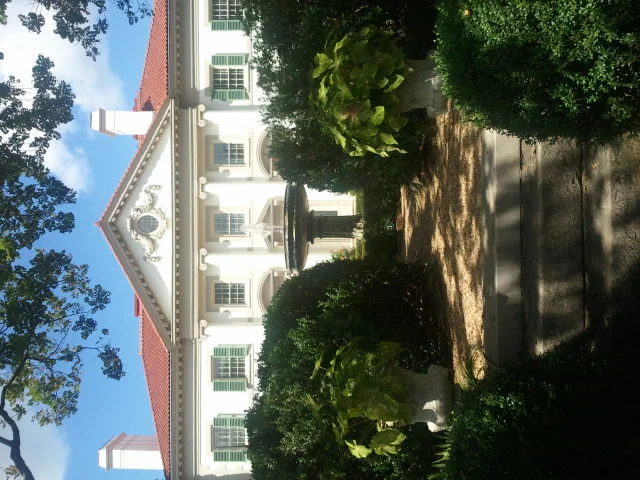 Side view of the en:Hills and Dales Estate, part of the Vernon Road Historic District