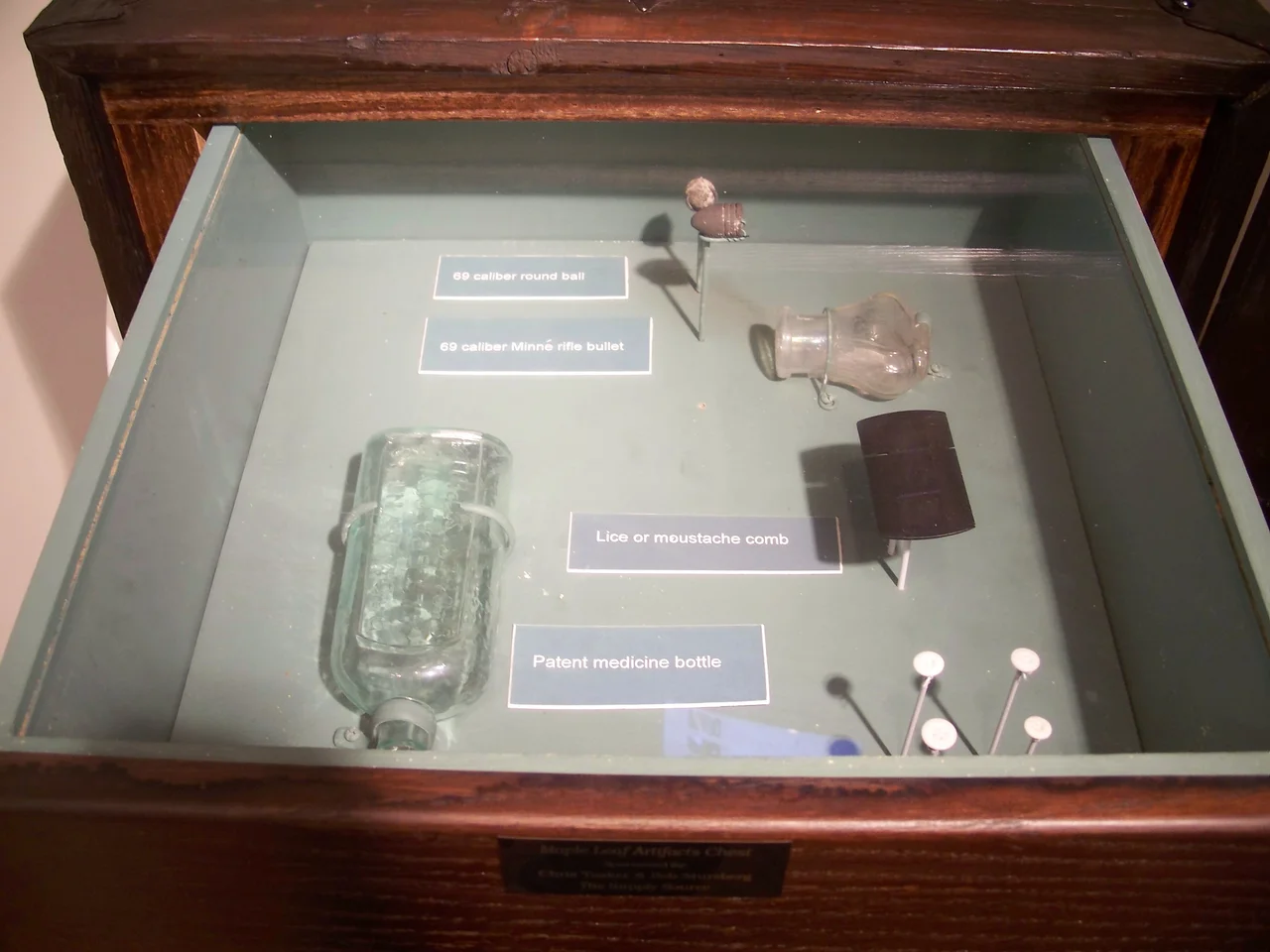Mandarin, Florida: Maple Leaf: Artifacts from the wreck
