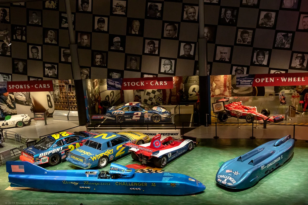 Hall of Heroes in the Motorsports Hall of Fame of America museum