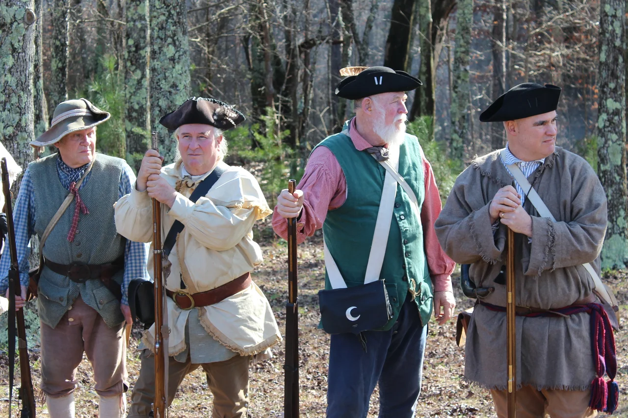 American Revolutionary War Reenactors, Cowpens National Battlefield