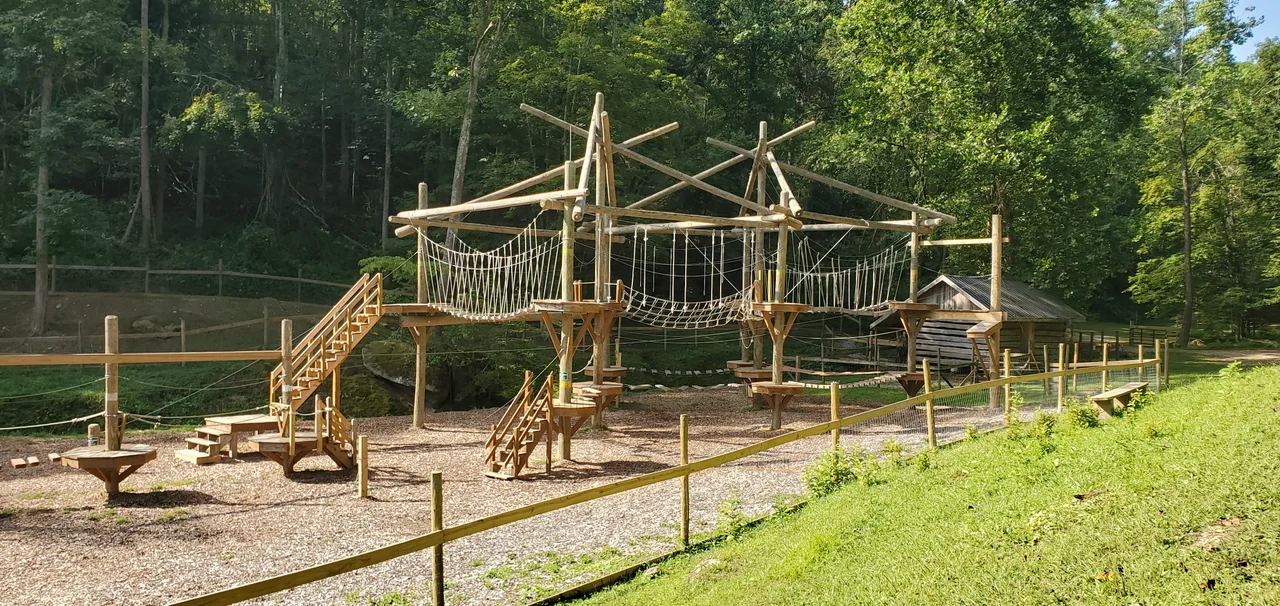 Heritage Farm TreeRock Aerial Challenge Course