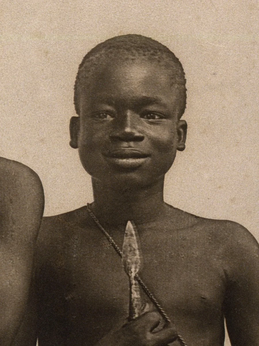 Photograph of Ota Benga at the St. Louis World's Fair in 1904
