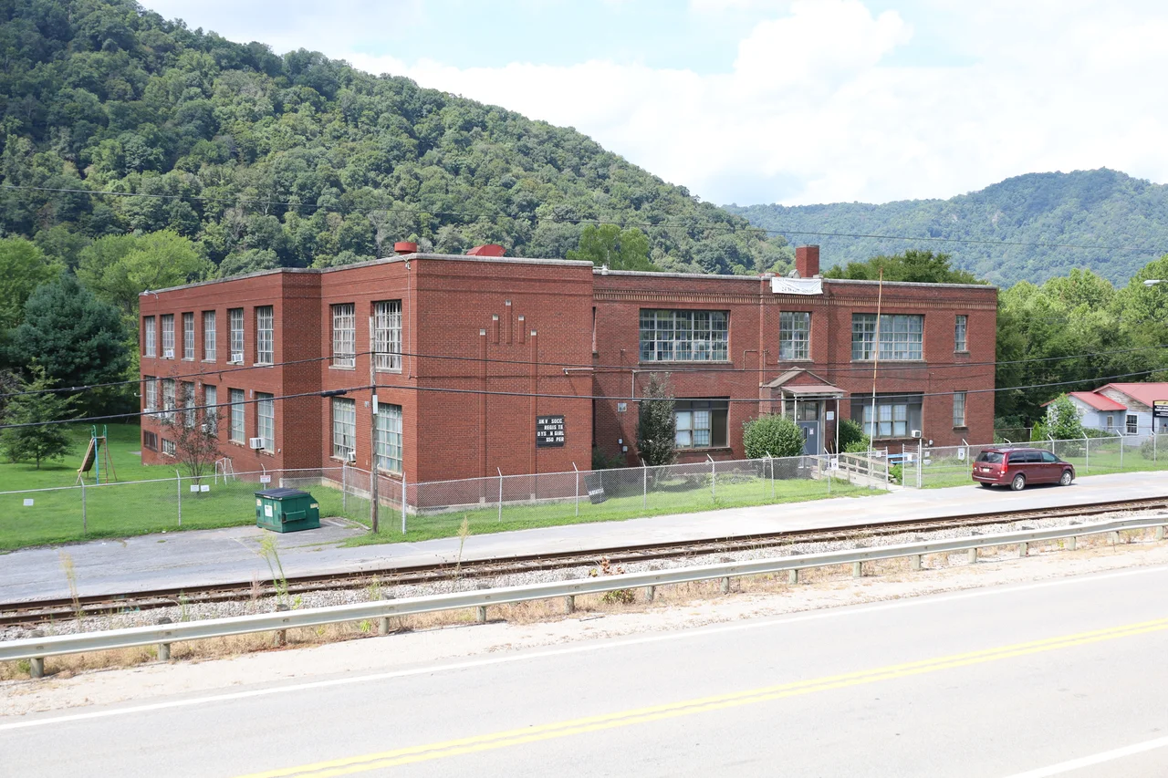 Booker T. Washington High School in West Virginia in 2021