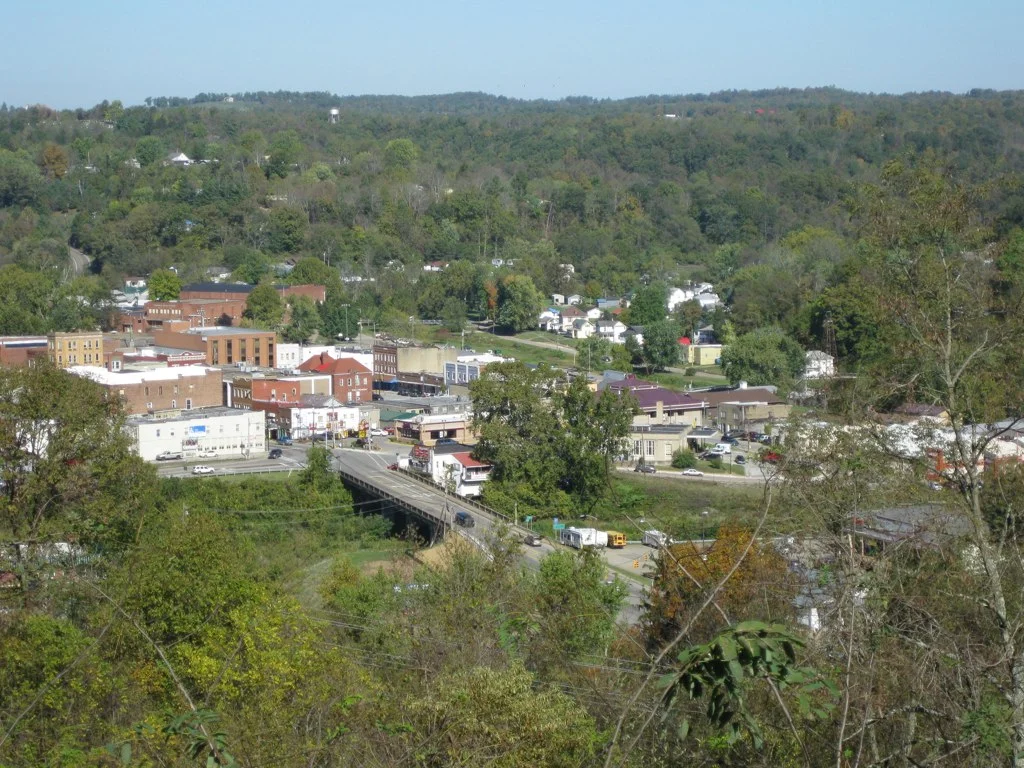 View of w:Spencer, West Virginia.