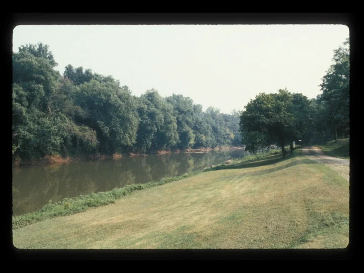 THIS IS A VIEW ALONG THE LITTLE KANAWHA RIVER WHERE THE WELLS WERE DRILLED. NOTHING REMAINS AT THE SITE NOW
This is an image of a place or building that is listed on the National Register of Historic Places in the United States of America. Its reference number is 71000884 (Wikidata).
