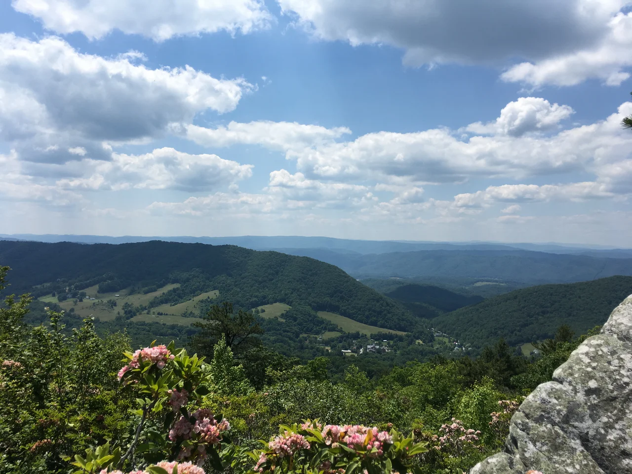 View of Warm Springs Valley from Warm Springs Mountain