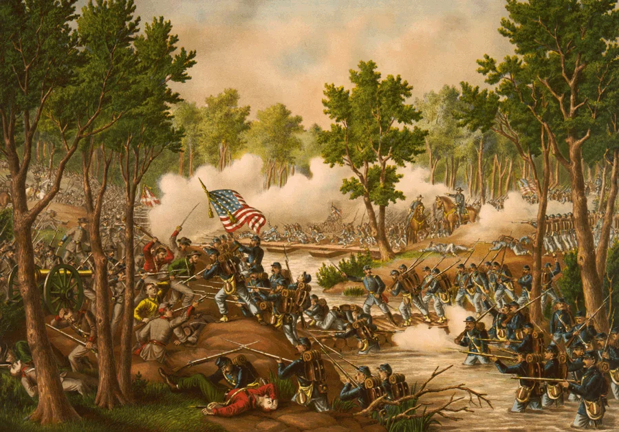 Battle of Spottsylvania--Engagements at Laurel Hill & NY River, Va. ... May 8 to 18, 1864.