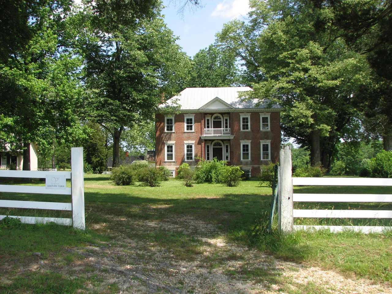 Historic home listed on the National Register of Historic Places in Spotsylvania County, Virginia