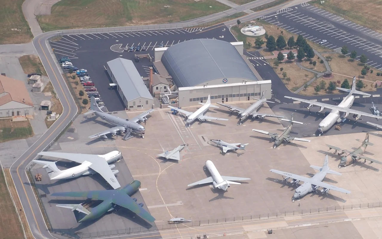 Aerial View of the Air Mobility Command Museum, Dover AFB Delaware