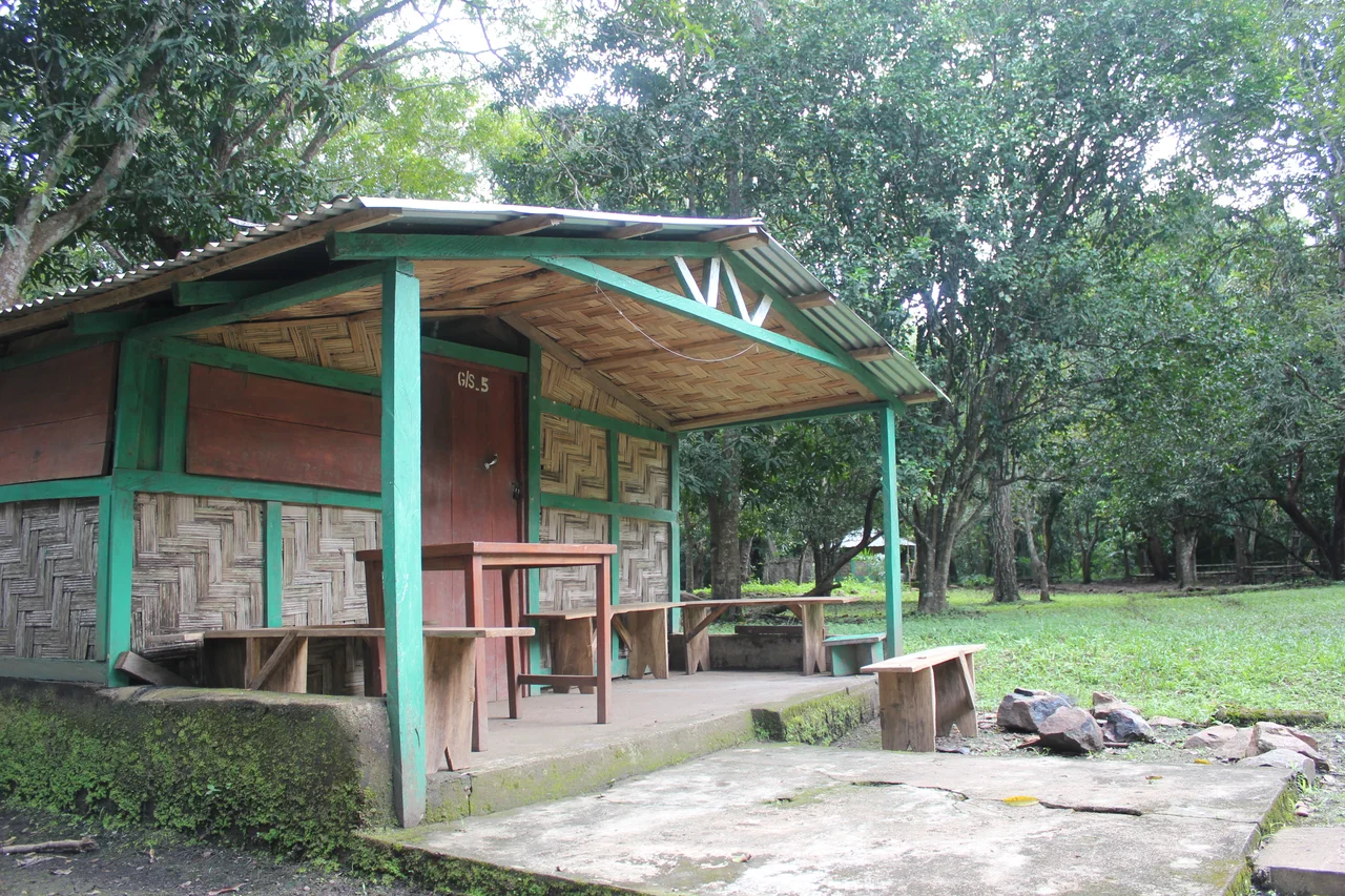 The group accomodation in OUtamba-Kilimi Park Sierra Leone