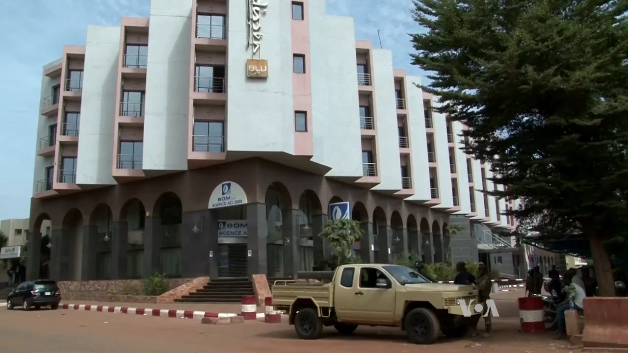The Radisson Blu hotel in Bamako, Mali.