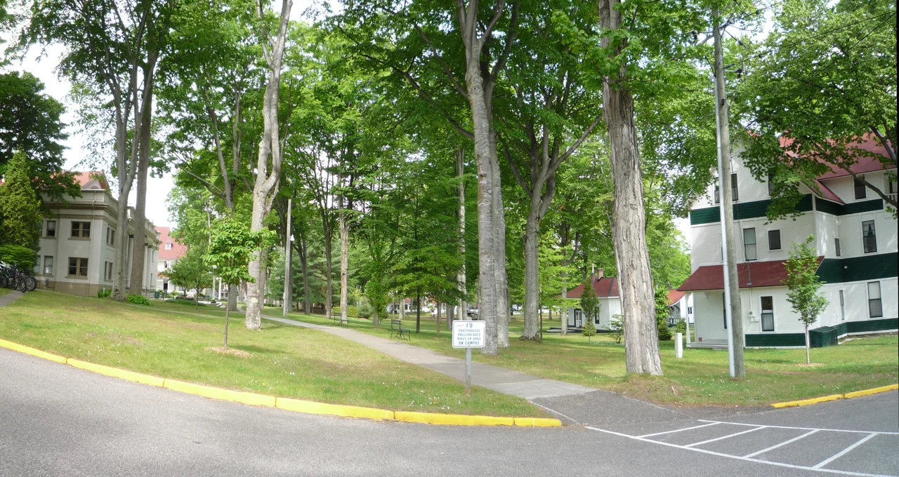 Association Grounds, Bay View, Michigan, USA. Founded in 1875, Bay View is a religious resort community, an early version of a middle-to-upper class American resort.