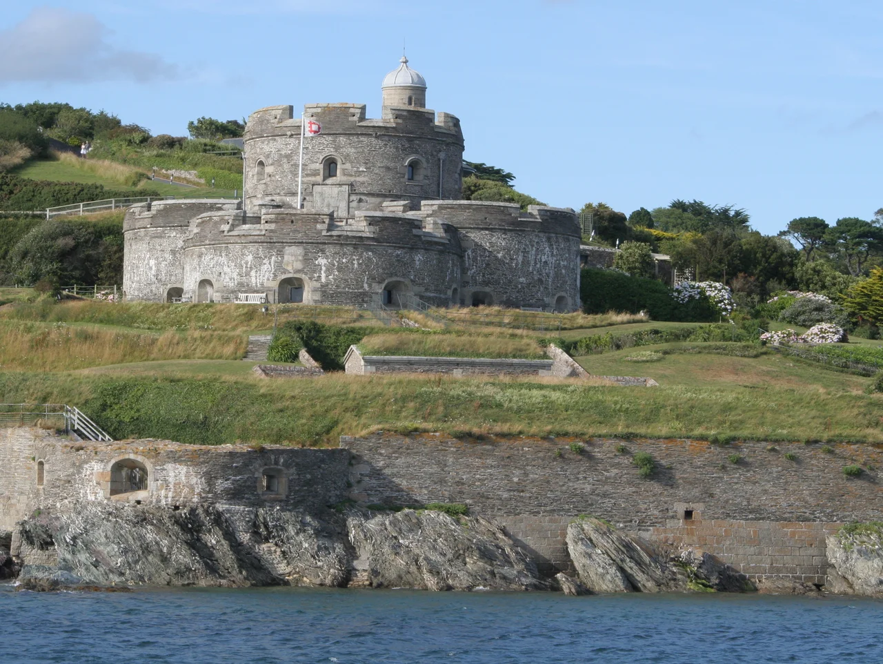 St Mawes castle from the sea