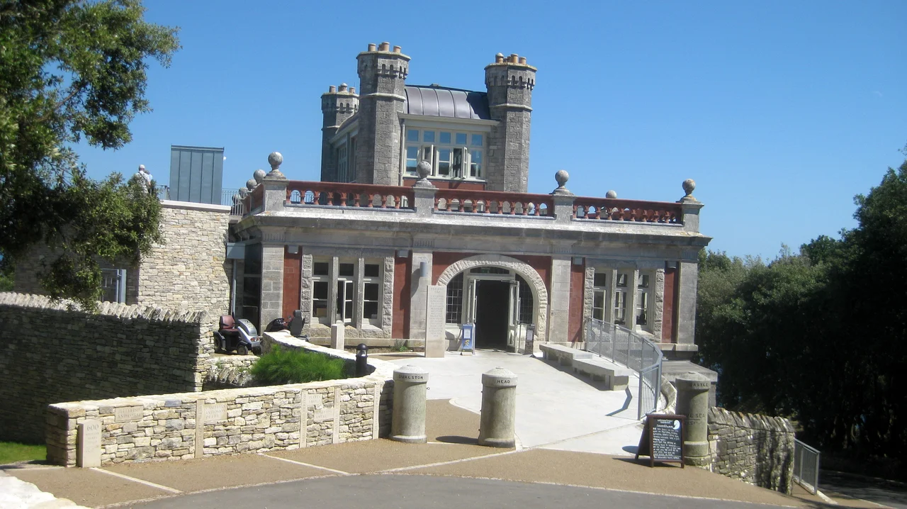 Durlston Castle main entrance July 2012