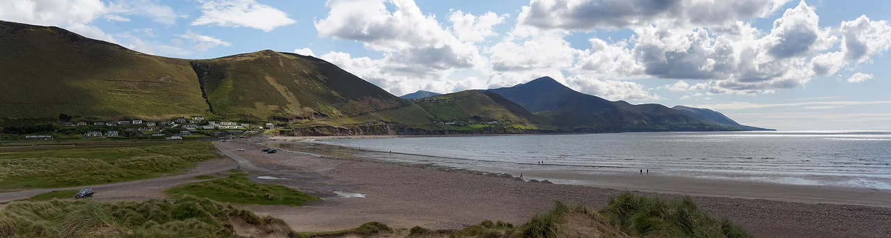Beach at Rossbeigh in the Dingle Bay of County Kerry, Ireland