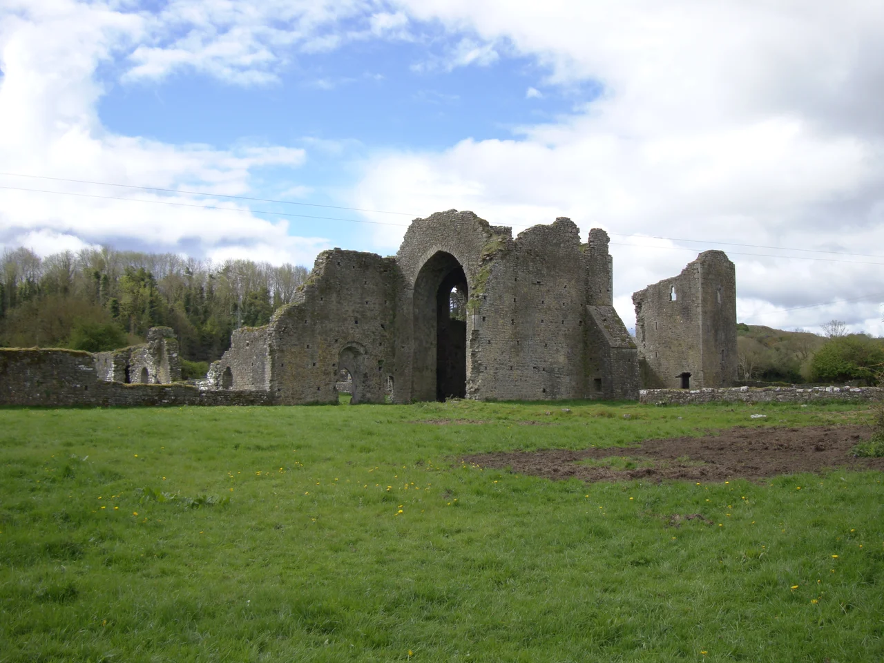 Photograph of the remains of Ballybeg Priory, Co. Cork, Ireland
