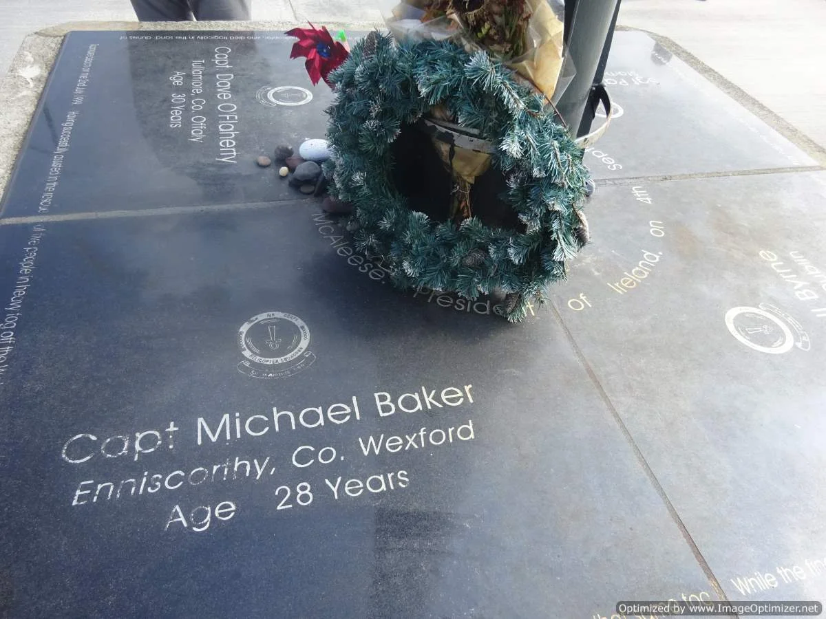 Heli crash memorial