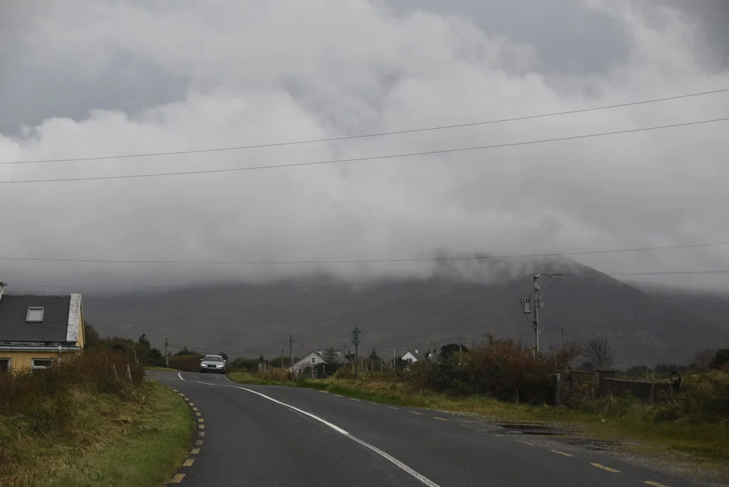 R319 road at Tonragee, County Mayo, Ireland - Geograph 7224223 by N Chadwick