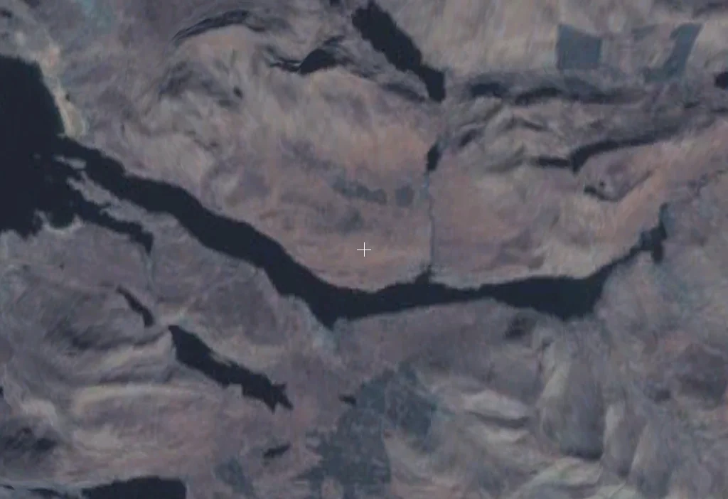 Satellite image of Killary Harbour, Ireland.
Screenshot from NASA's World Wind.