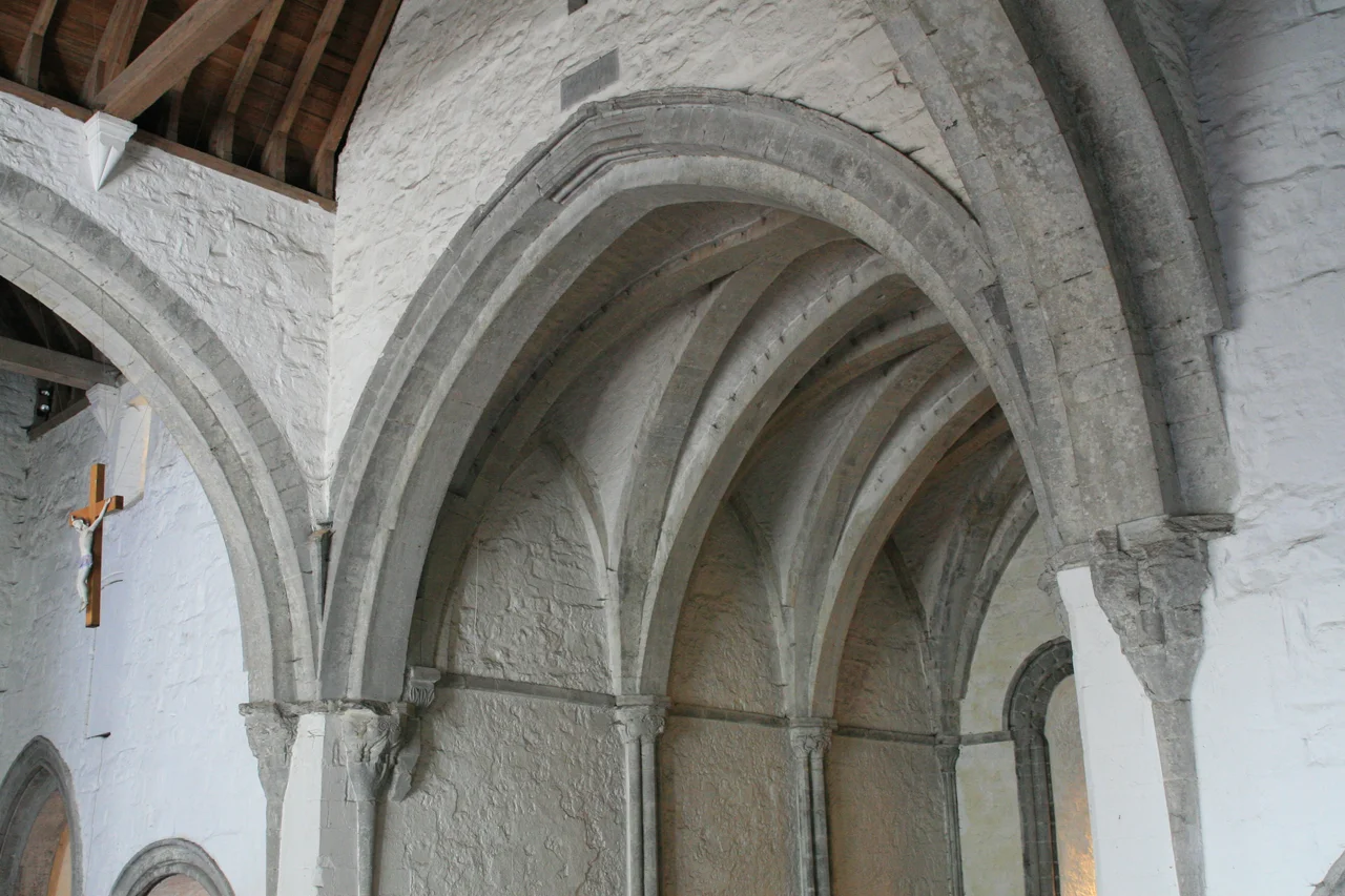 Ballintubber, County Mayo, Ireland
Crossing and vault of Ballintubber Abbey.