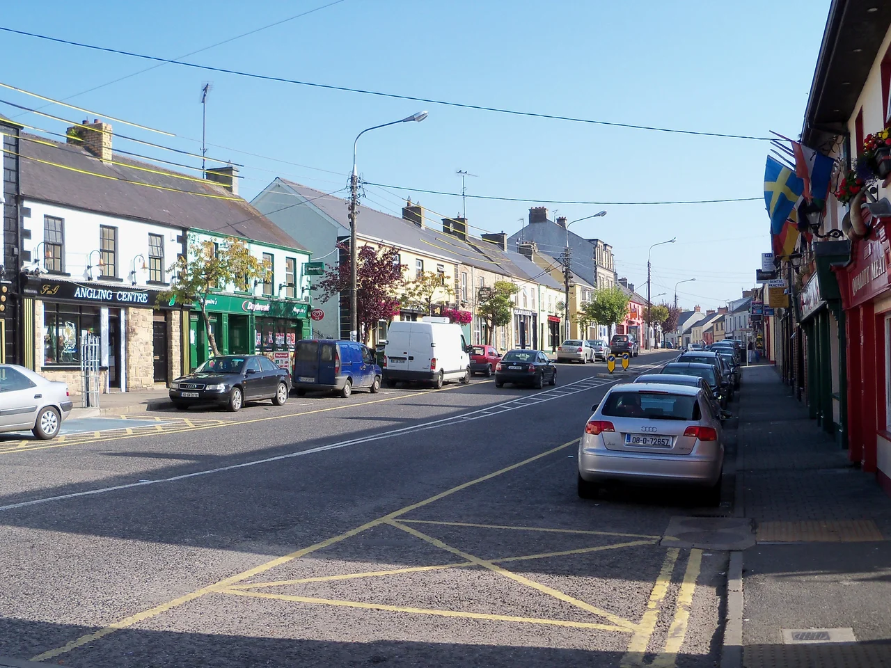 Main street, Ballyconnell, County Cavan (R205).