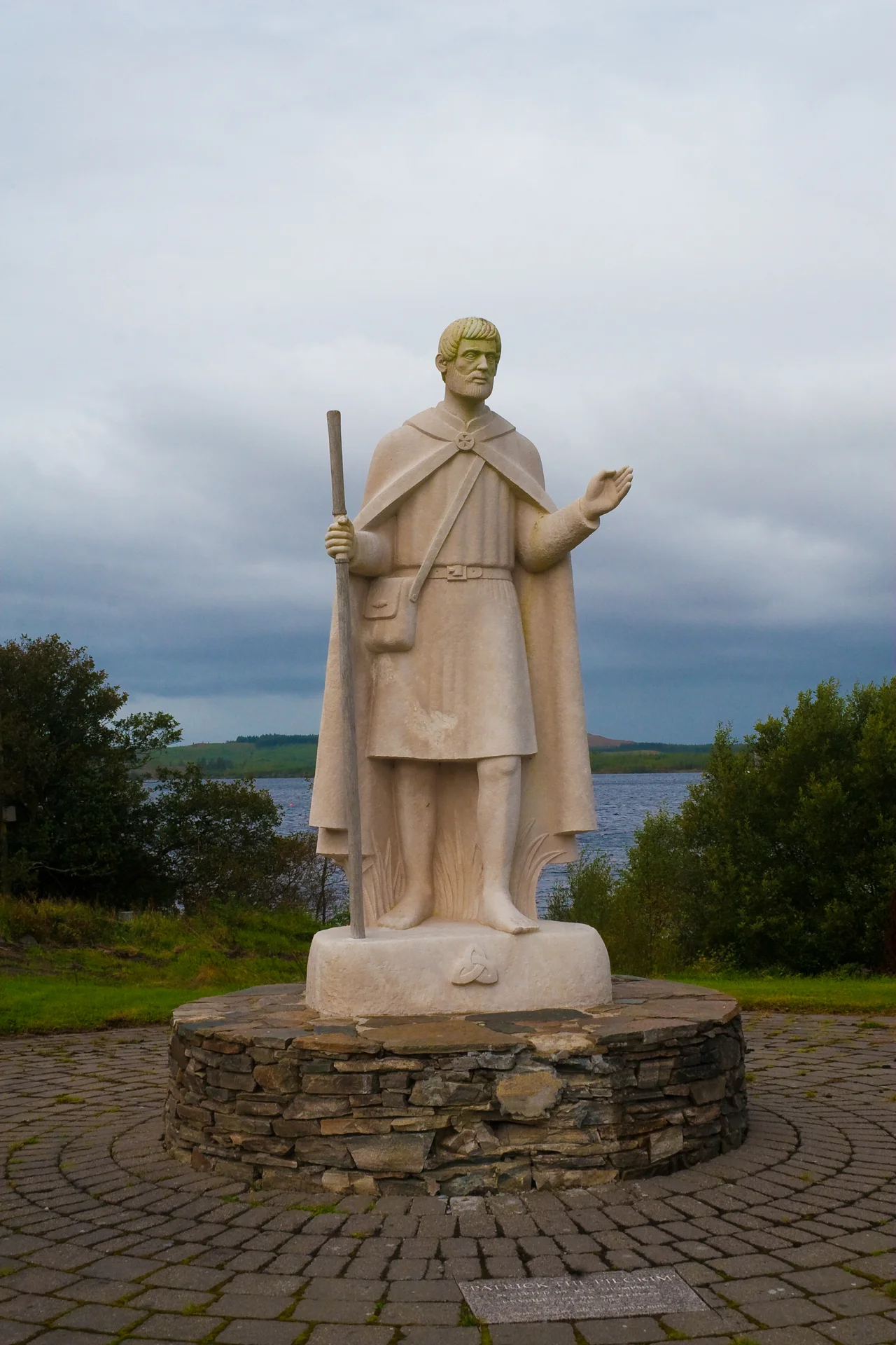 Lough Derg, County Donegal, Ireland


Statue titled St. Patrick The Pilgrim by the Cork sculptor Ken Thompson, unveiled by Brian Keenan on 7 June 2002 and blessed by the Bishop of Clogher, Most Rev Joseph Duffy. The statue is located close to the mainland pier of the ferries to Station Island.
